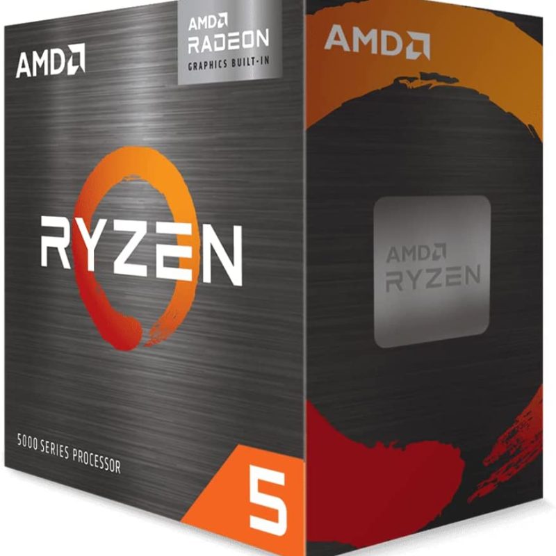 AMD Ryzen 5 5600G 6-Core 12-Thread Unlocked Desktop Processor with Radeon Graphics